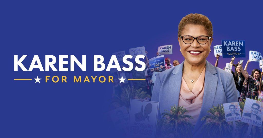 RE-ELECT KAREN BASS FOR MAYOR