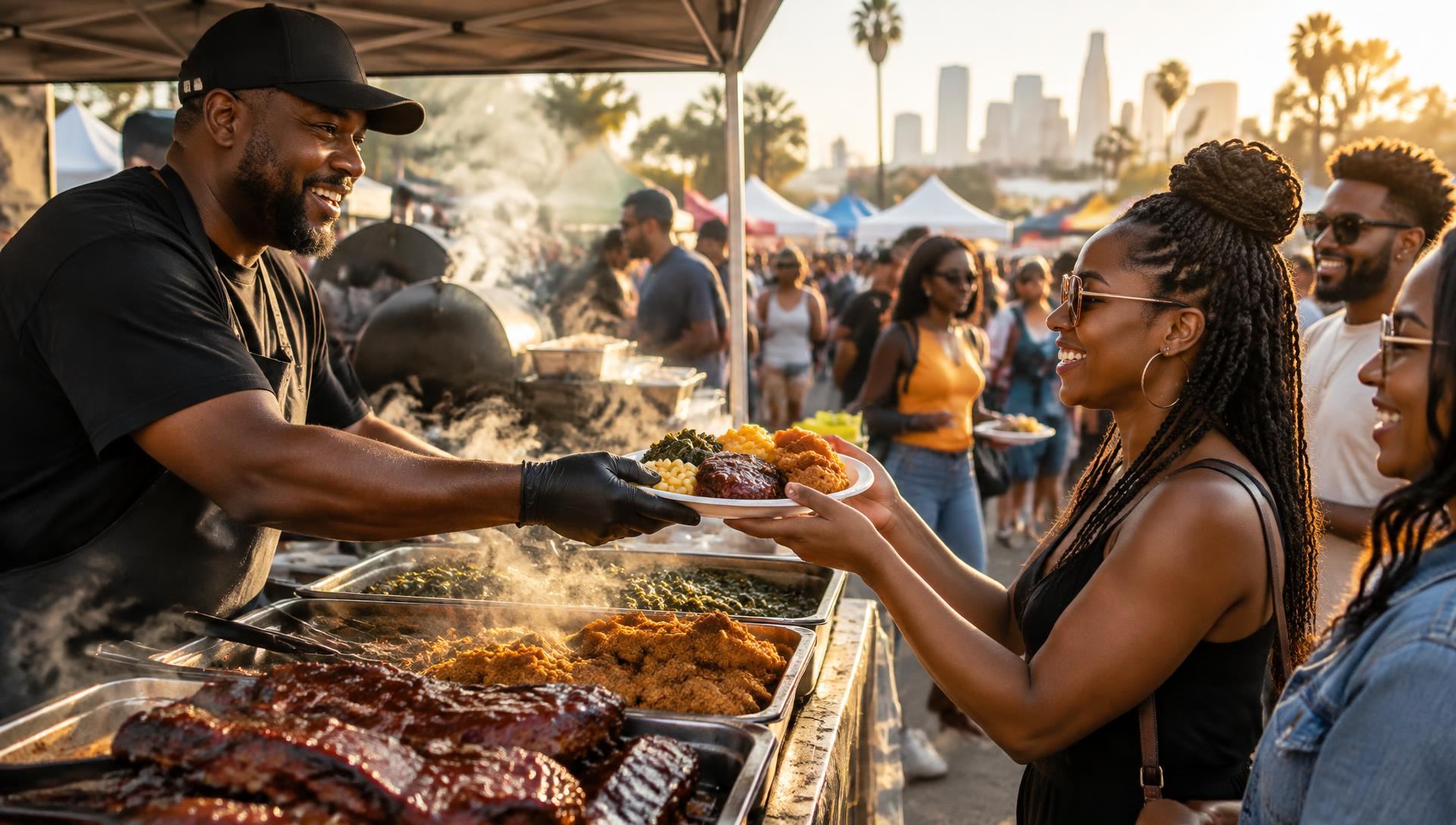 Local vendors serving customers in Los Angeles